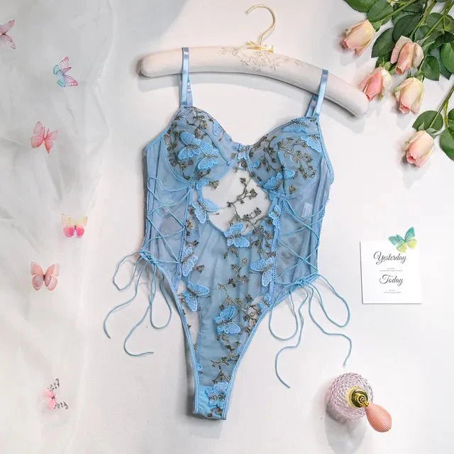 Levoire | Bodysuit Papillon Brodé
