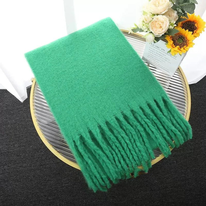 Levoire | Écharpe De Luxe En Cachemire Vert