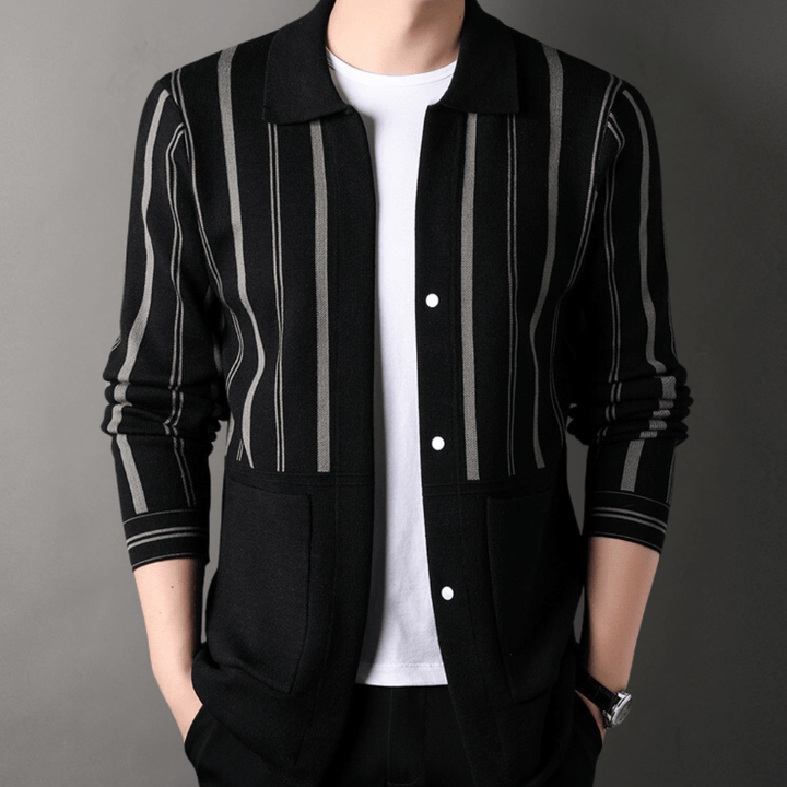 Levoire | Gilet Pull Élégant Homme Gris