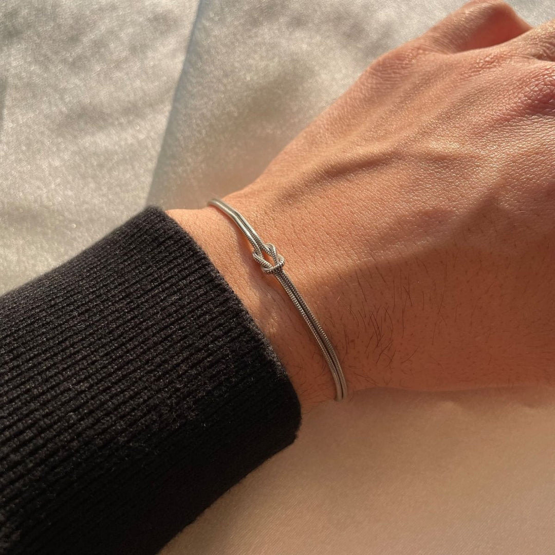 Levoire | Bracelet Élégant En Nœud D'Amour Pour Femmes