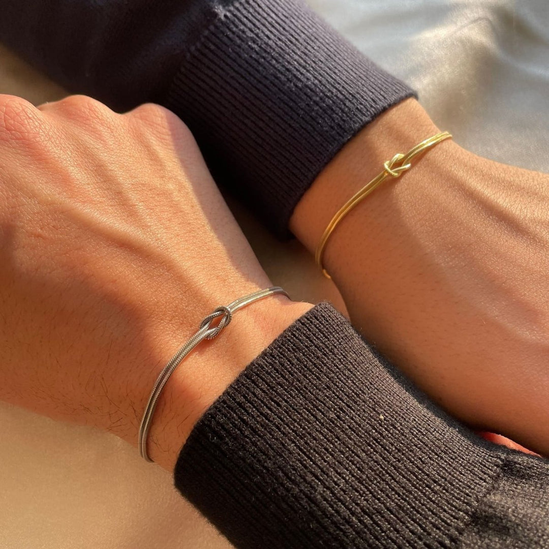 Levoire | Bracelet Élégant En Nœud D'Amour Pour Femmes