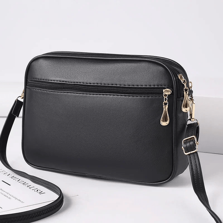 Levoire | Sac à main pour femmes avec motif en diamant et fermeture éclair