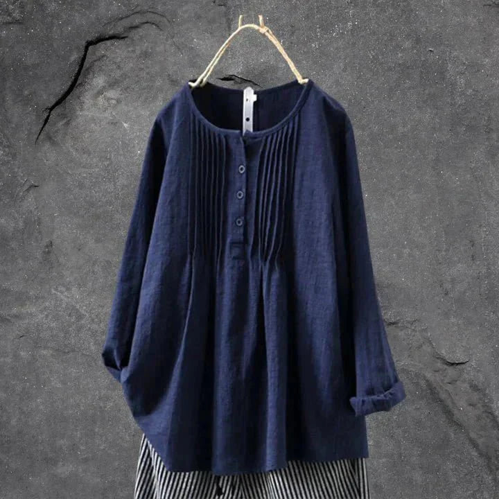 Levoire | Chemise Décontractée Bleu foncé