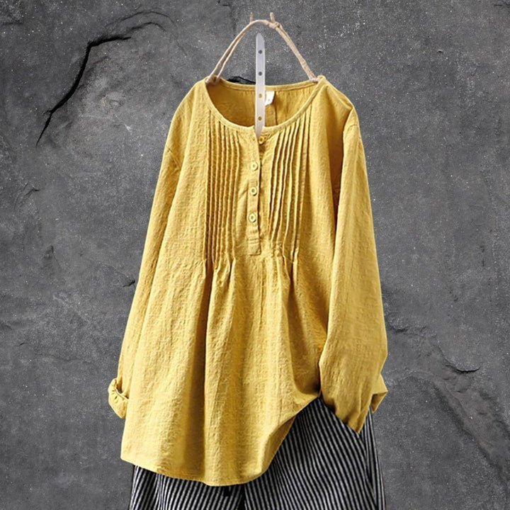 Levoire | Chemise Décontractée Jaune