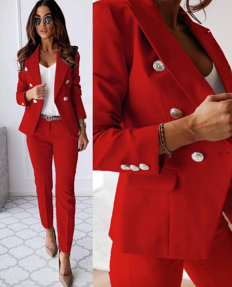 Levoire | 2 Ensembles Stylés Pour Chaque Occasion Rot