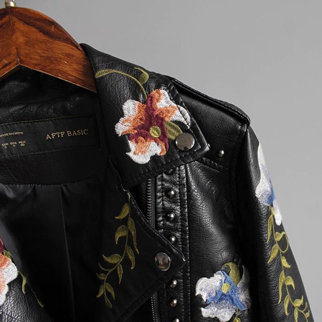 Levoire | Veste En Cuir Rose
