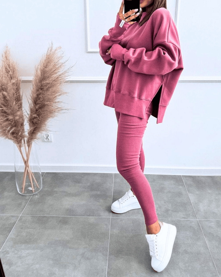 Levoire | Veste Automne Femme Élégante Chaude Confort Rosa