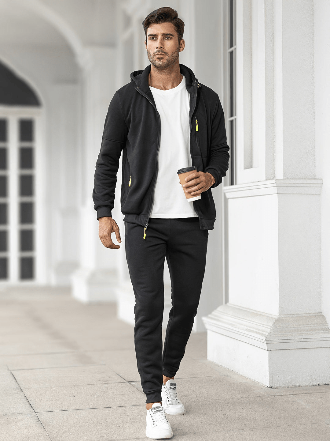 Levoire | Ensemble Sport Classique Homme Noir