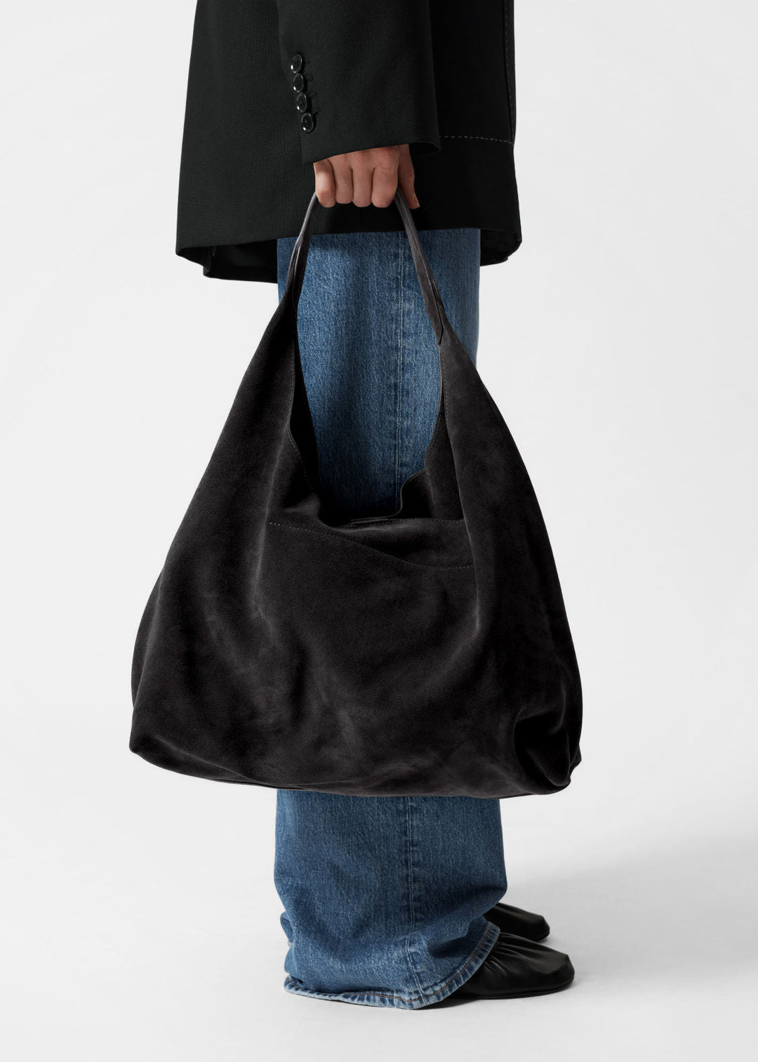 Levoire | Sac À Épaule En Daim Synthétique