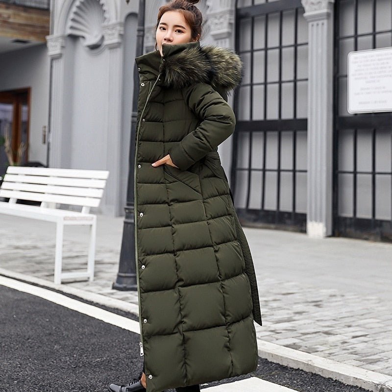 Levoire - Manteau d'hiver Vert armée