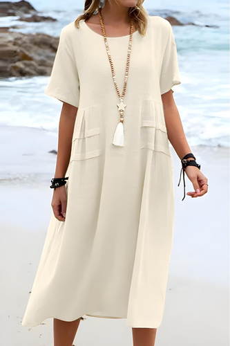 Levoire | Belle Robe Longue Avec Design Empilé