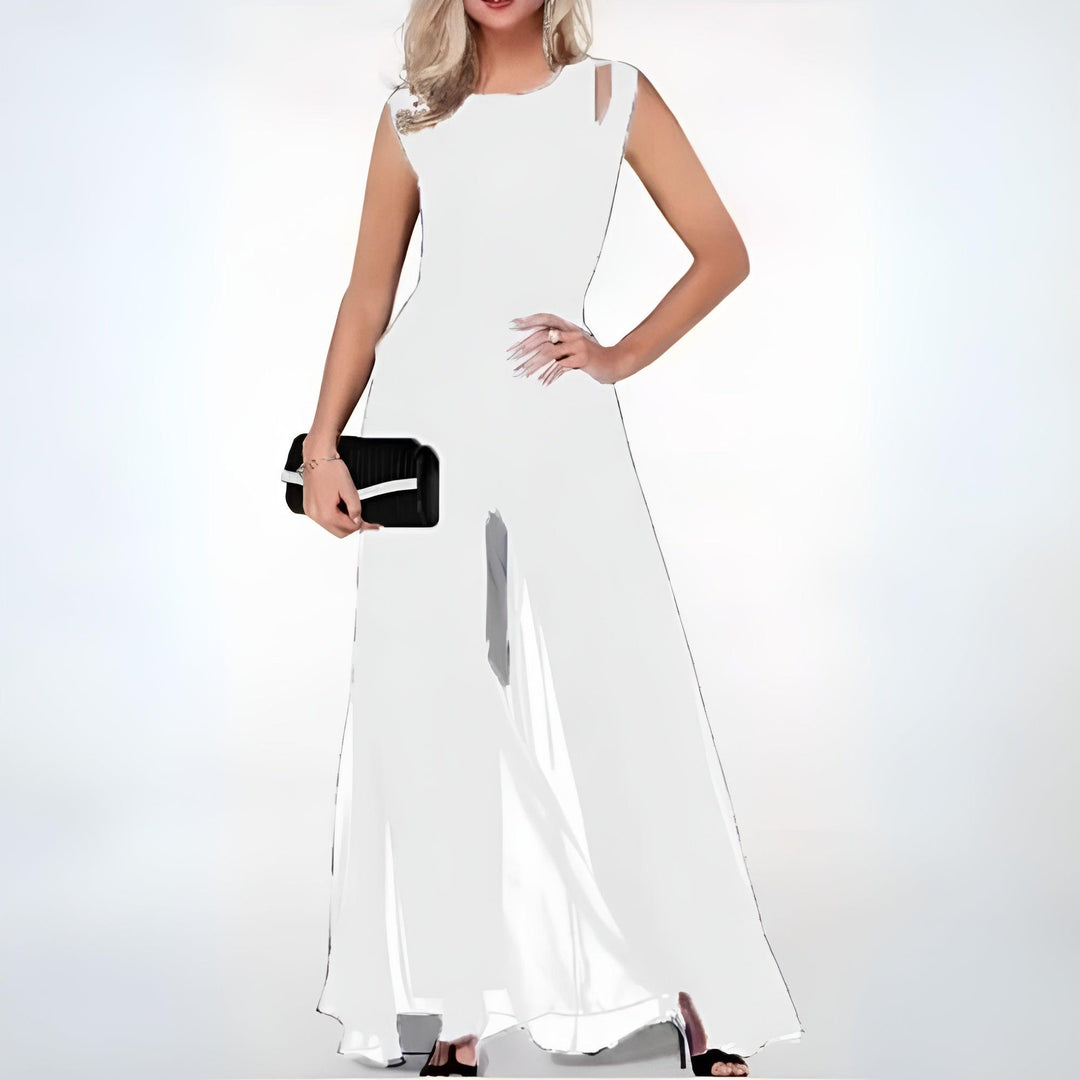 Levoire | Robe D'Été Sans Bretelles Pour Femmes Blanc