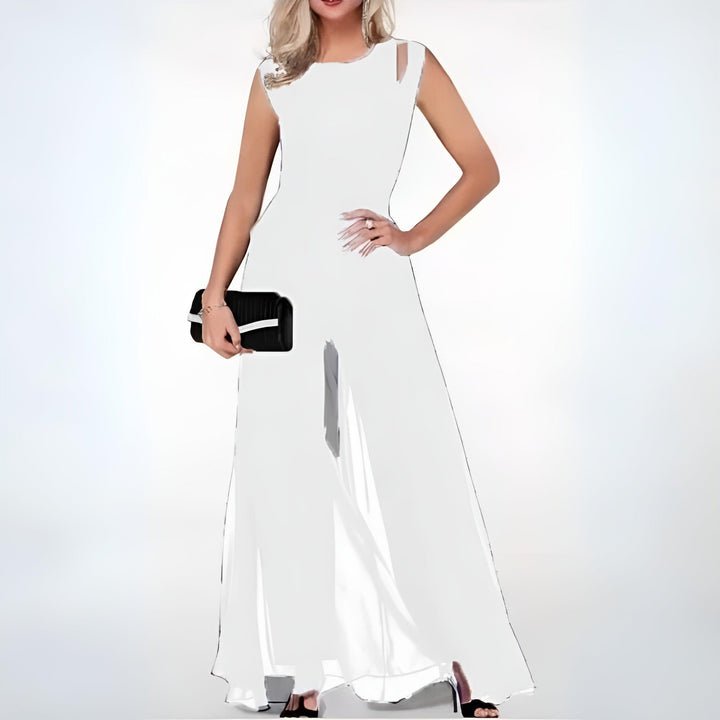 Levoire | Robe D'Été Sans Bretelles Pour Femmes Blanc