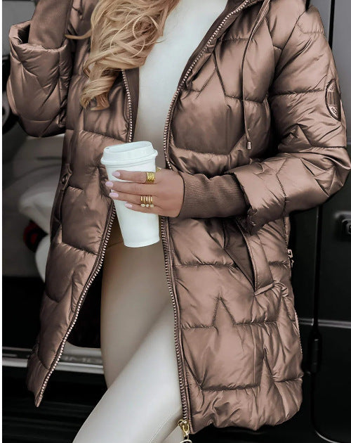 Levoire | Veste légère en coton Braun