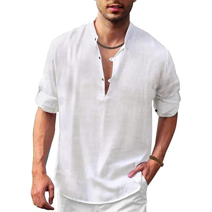 Levoire | Chemise Pour Hommes Élégante Élégance, Confort & Polyvalence Blanc