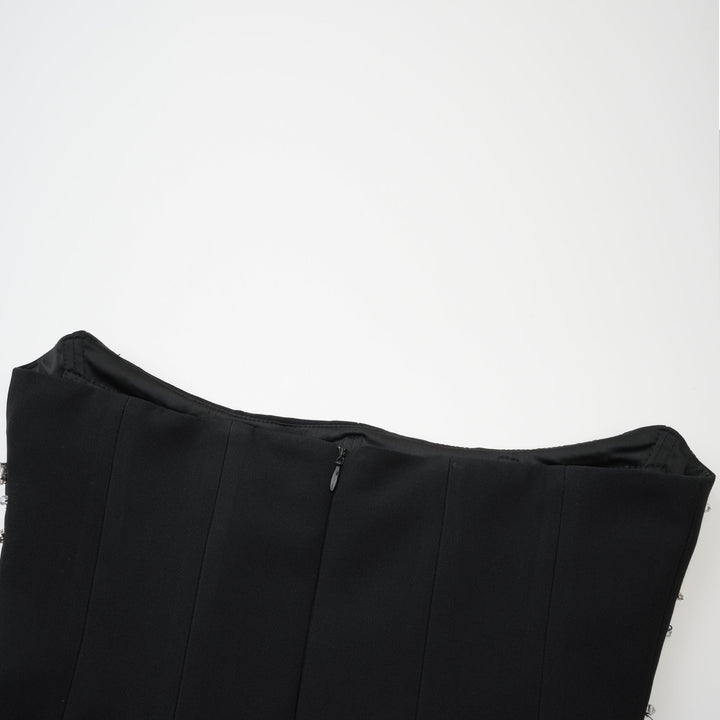 Levoire | Robe Maxi Ornée De Cristaux
