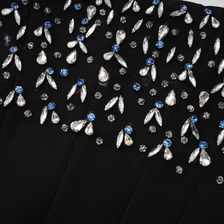 Levoire | Robe Maxi Ornée De Cristaux