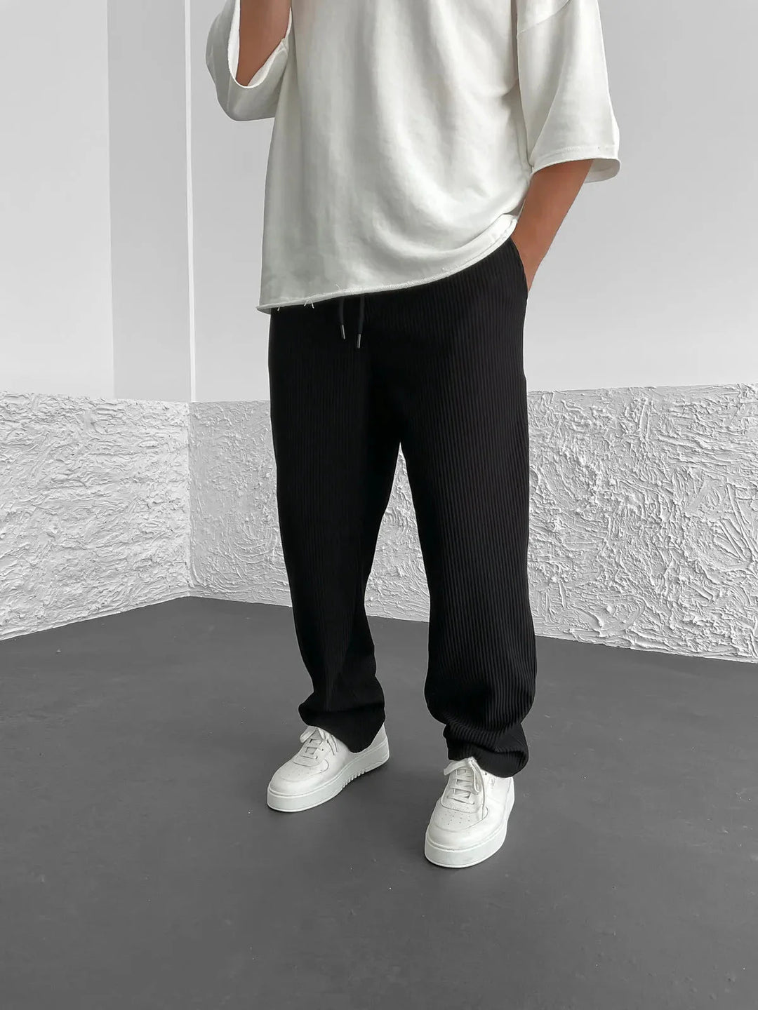 Levoire | Pantalon Moderne Noir
