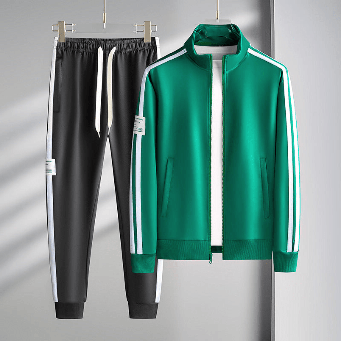Levoire | Apex Luxe Ensemble de Sport Pour Hommes Confortable & Design Tendance Vert
