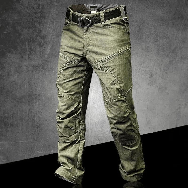 Levoire | Pantalon pour hommes durable Ultra Résistant Pantalon cargo tactique Vert