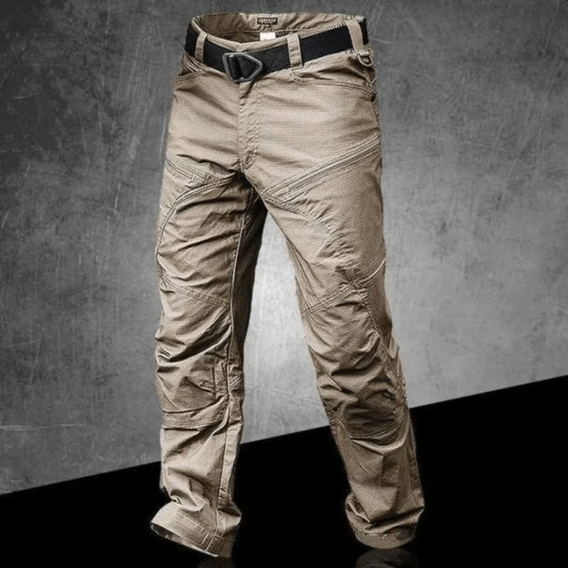 Levoire | Pantalon pour hommes durable Ultra Résistant Pantalon cargo tactique Khaki
