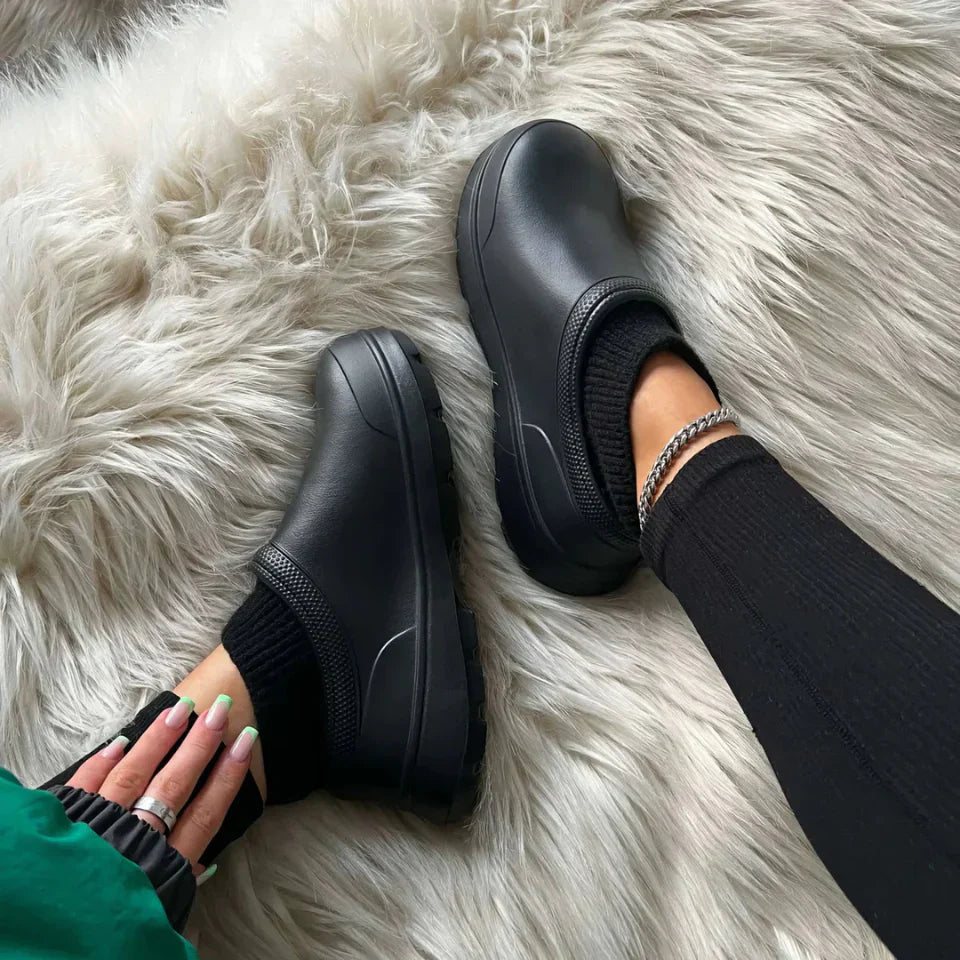 Levoire | Chaussures d'automne mélangées confortables Noir