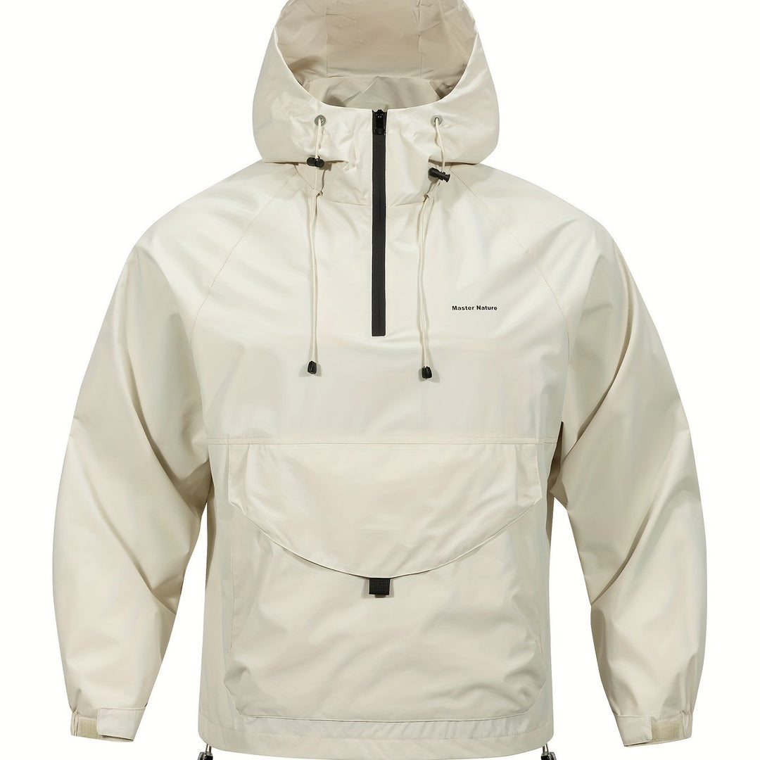 Levoire | Veste D'Été Respirante Avec Motif Naturel Beige XXL(54)