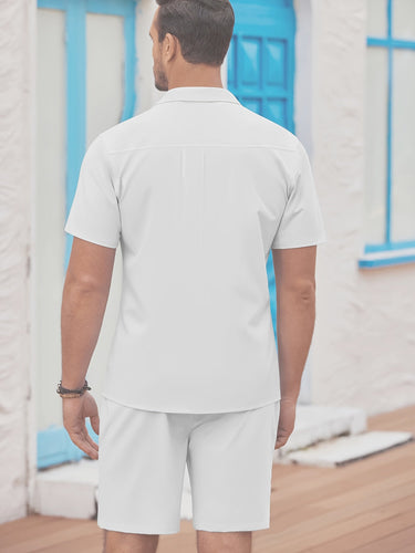 Levoire | Ensemble D'Été Pour Hommes 2 Pièces Unicolore