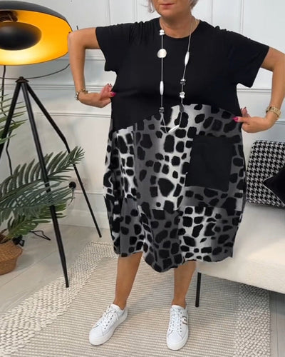 Levoire | Robe longue à manches courtes