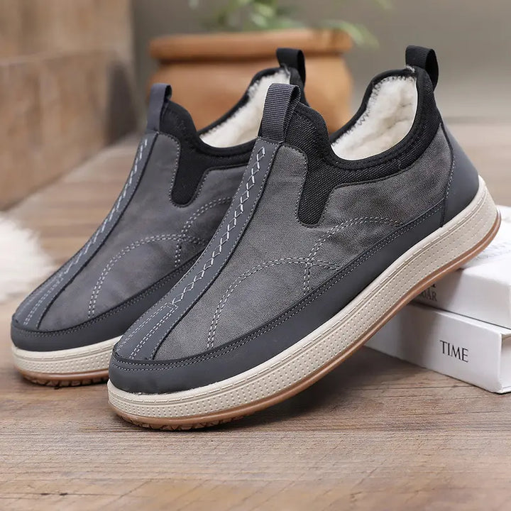 Levoire | Chaussons D'Hiver Chauds Gris