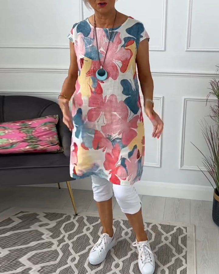 Levoire | Robe chemise avec imprimé papillon
