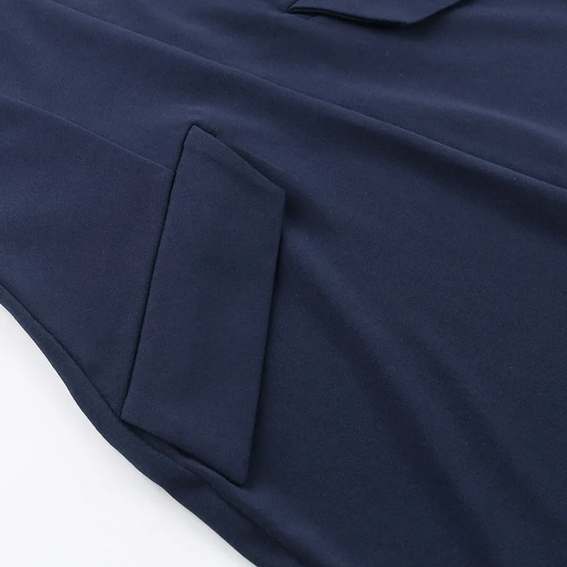 Levoire | Élégant et confortable robe à col montant