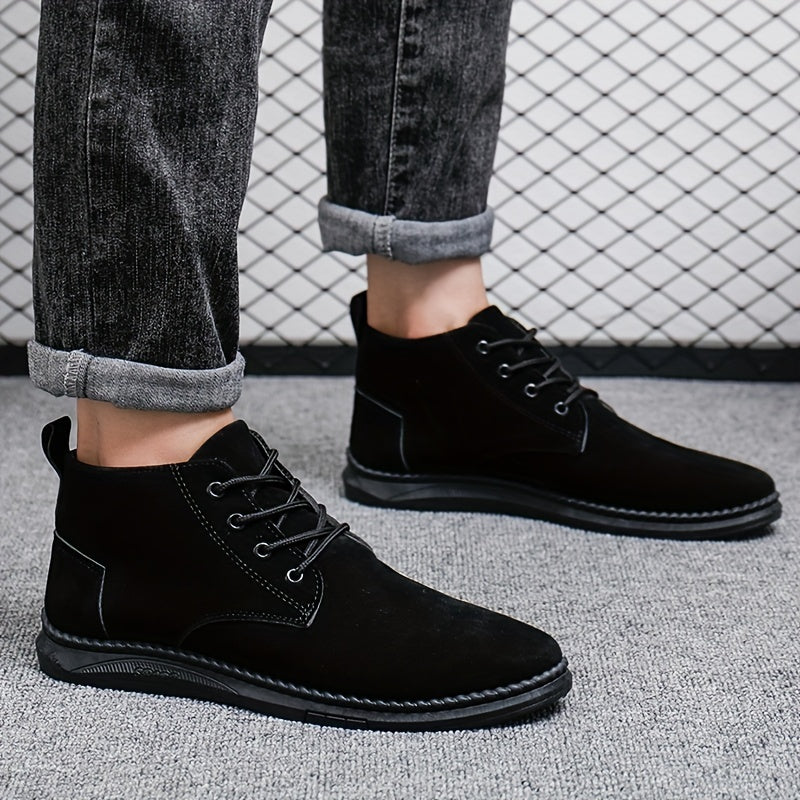 Levoire | Respirant Rennoin Chukka-Bottes Noir