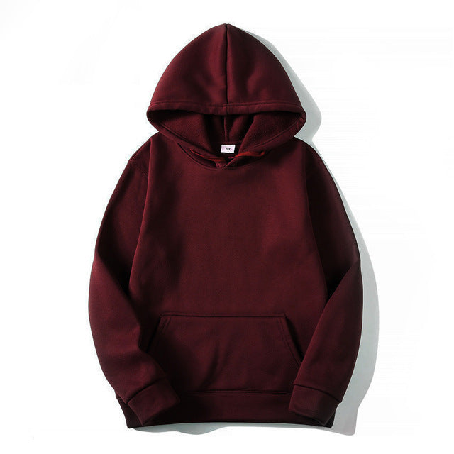 Levoire | Premium Basic Sweat À Capuche Bordeaux