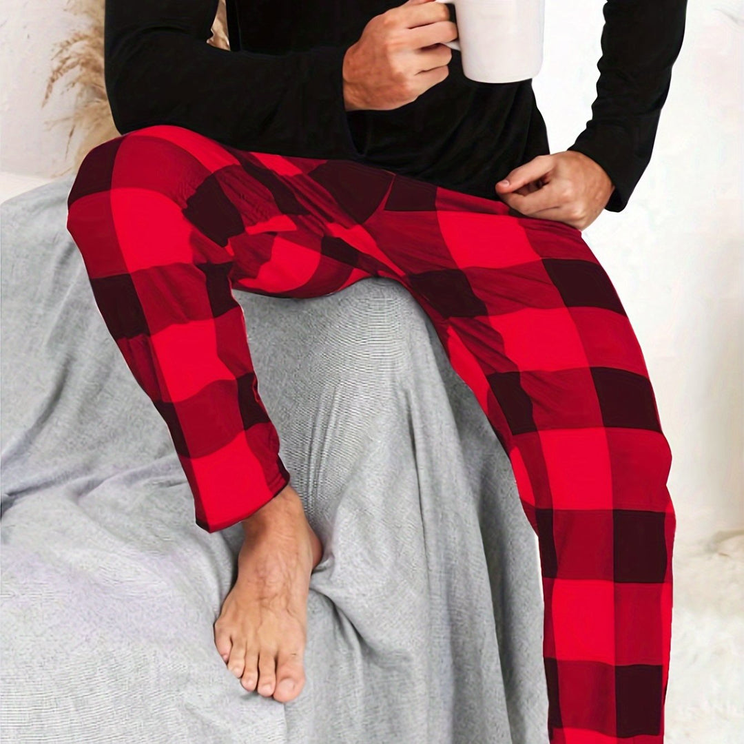 Levoire | Pantalon Décontracté À Motifs Pour Hommes