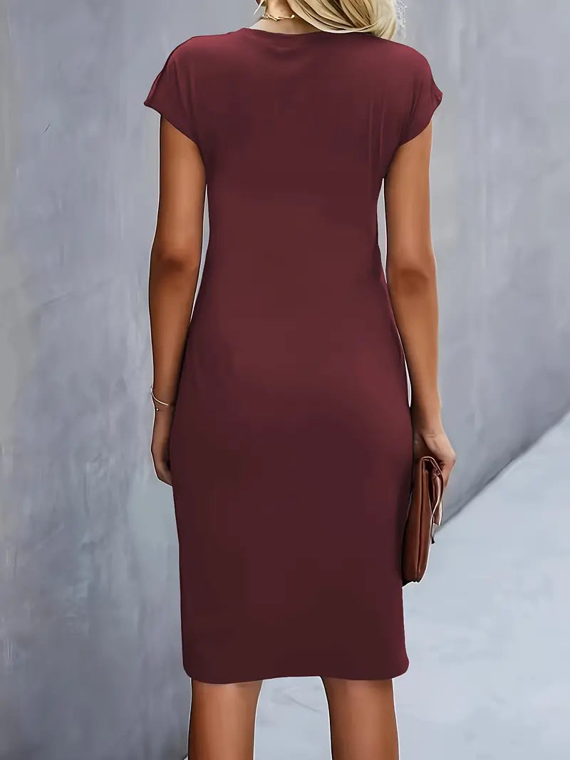 Levoire | Robe À Col Rond Style Intemporel Pour Chaque Occasion
