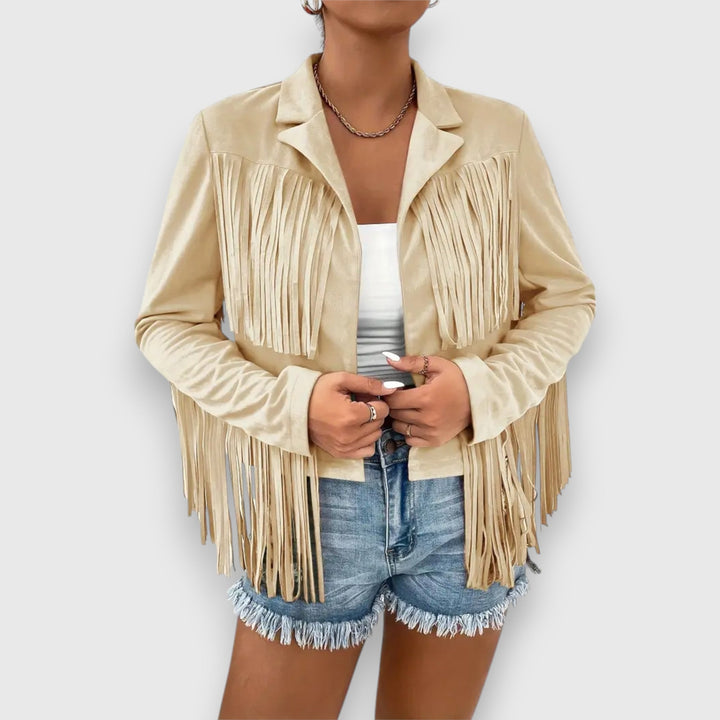 Levoire | Veste Avec Franges