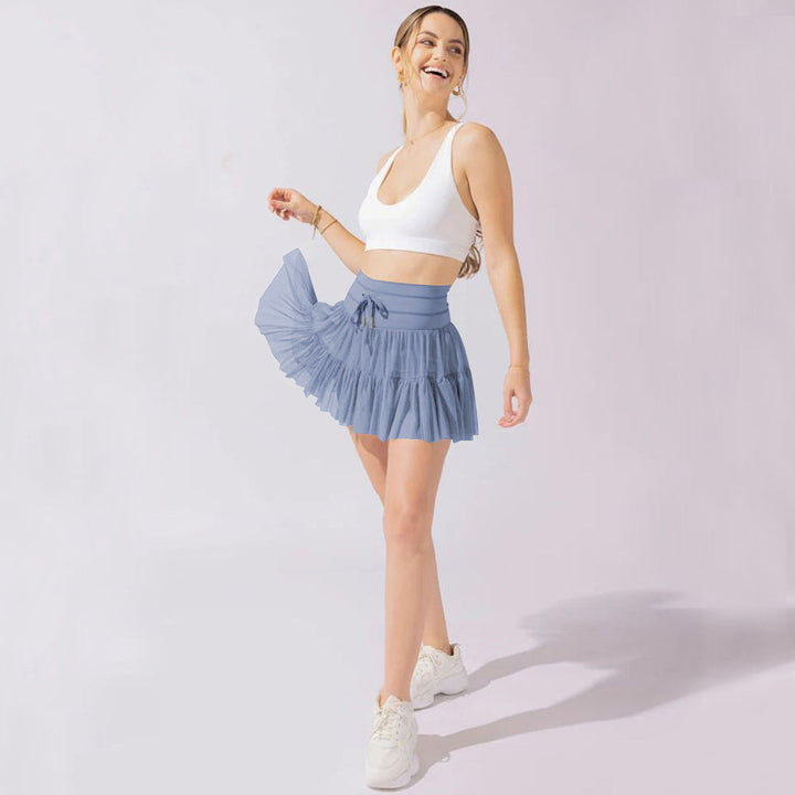 Levoire | Jupe Mini Taille Haute Avec Shorts De Sécurité
