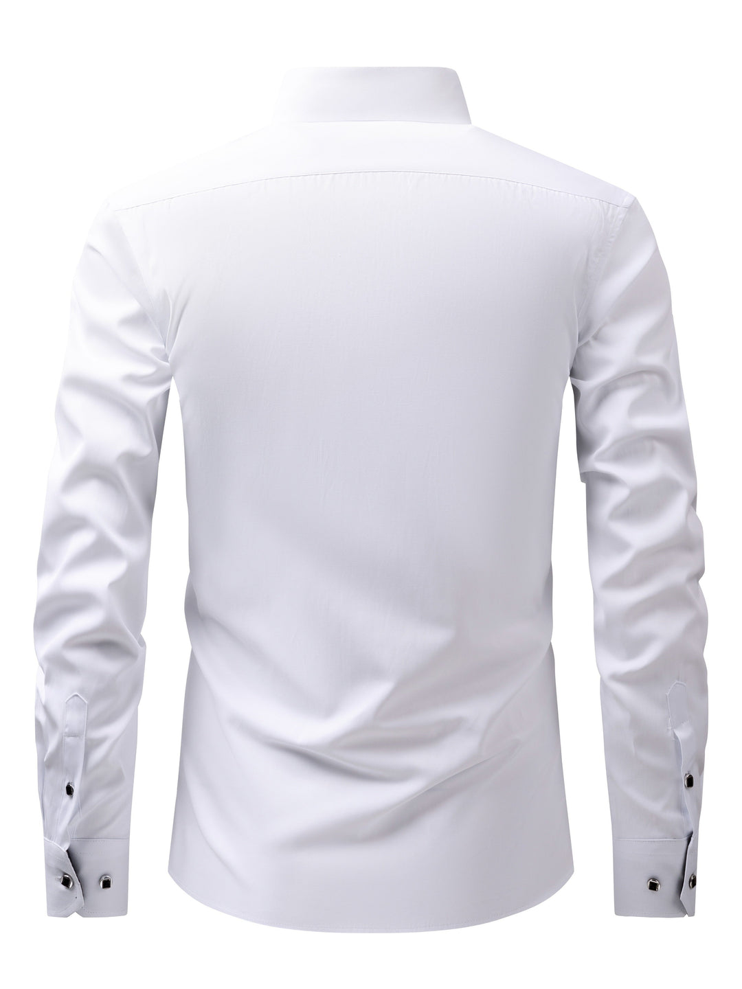 Levoire | Chemise D'Affaires À Manches Longues De Couleur Contrastée