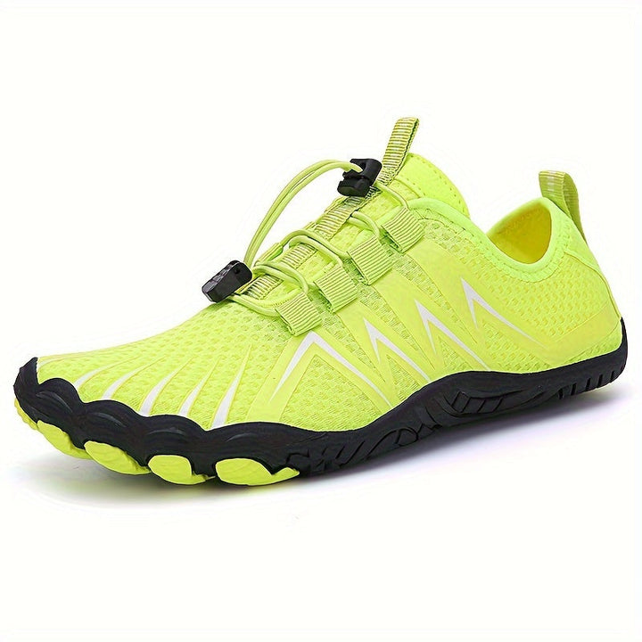 Levoire | Chaussures Aquatiques Suspendues Avec Boucle Réglable Jaune Vert