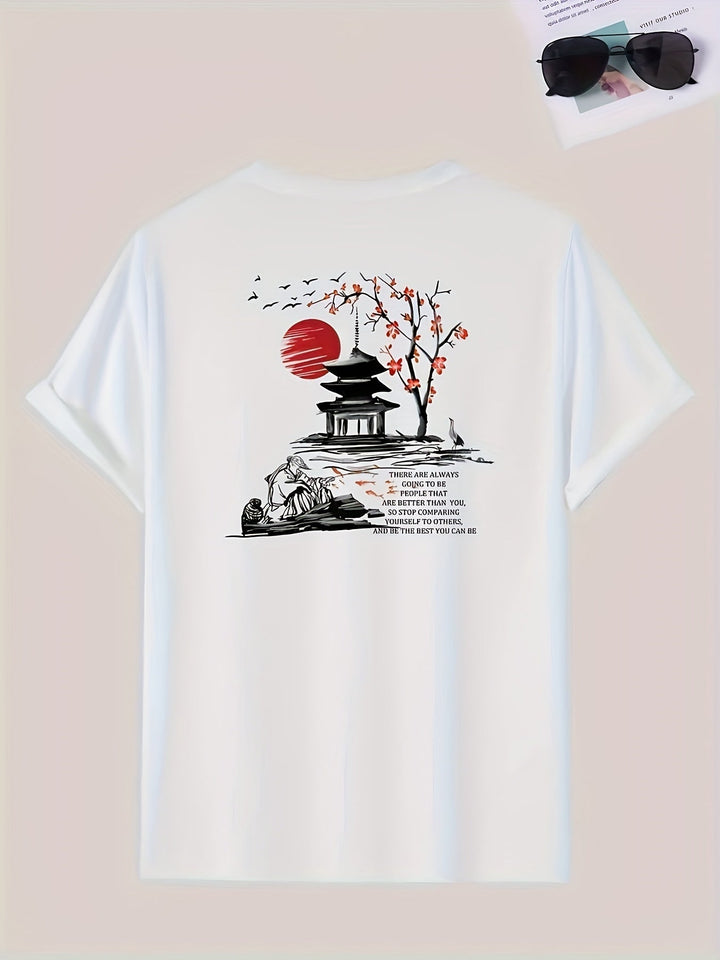 Levoire | T-Shirt En Coton Pour Homme Avec Impression Graphique