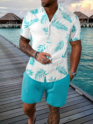 Levoire | Chemise Et Short Ensemble D'Été Pour Hommes