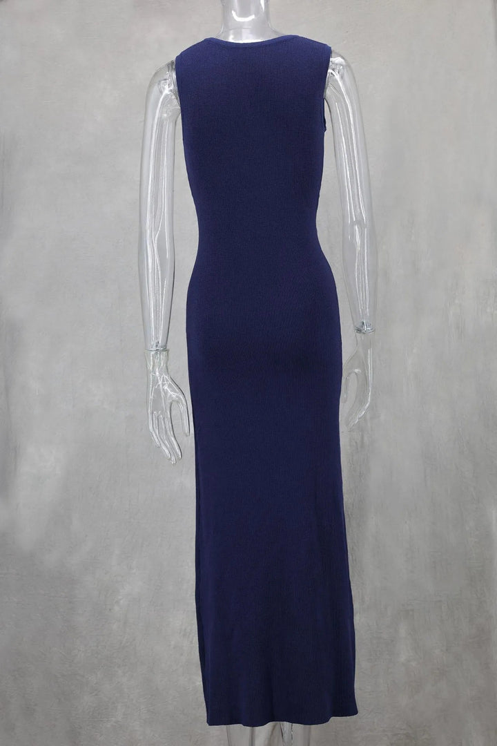Levoire | Robe tricotée sans manches élégante