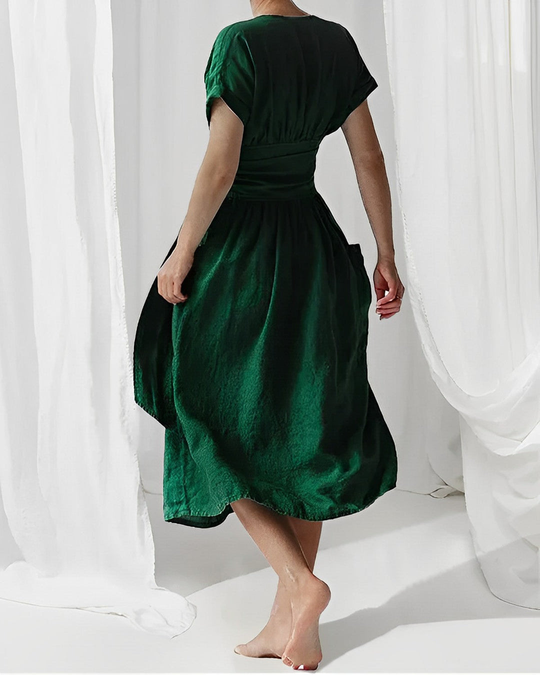 Levoire | Robe en lin élégante