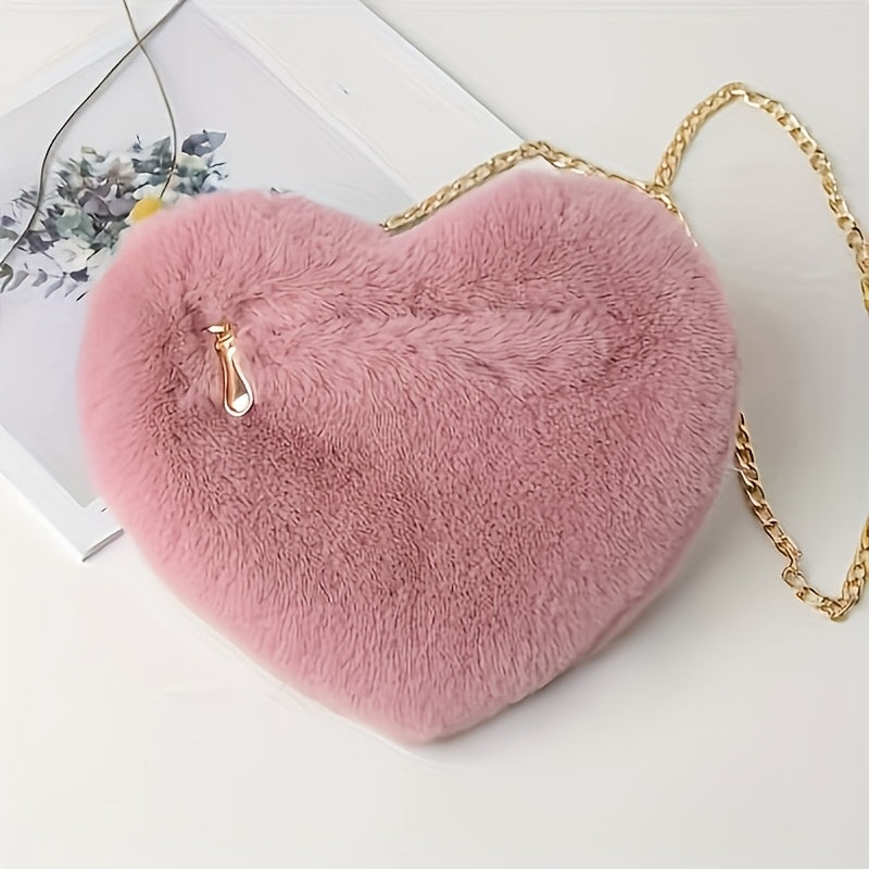 Levoire | Sac En Peluche En Forme De Cœur Sympathique Ro