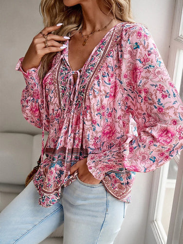 Levoire | Blouse Élégante Avec Fleurs