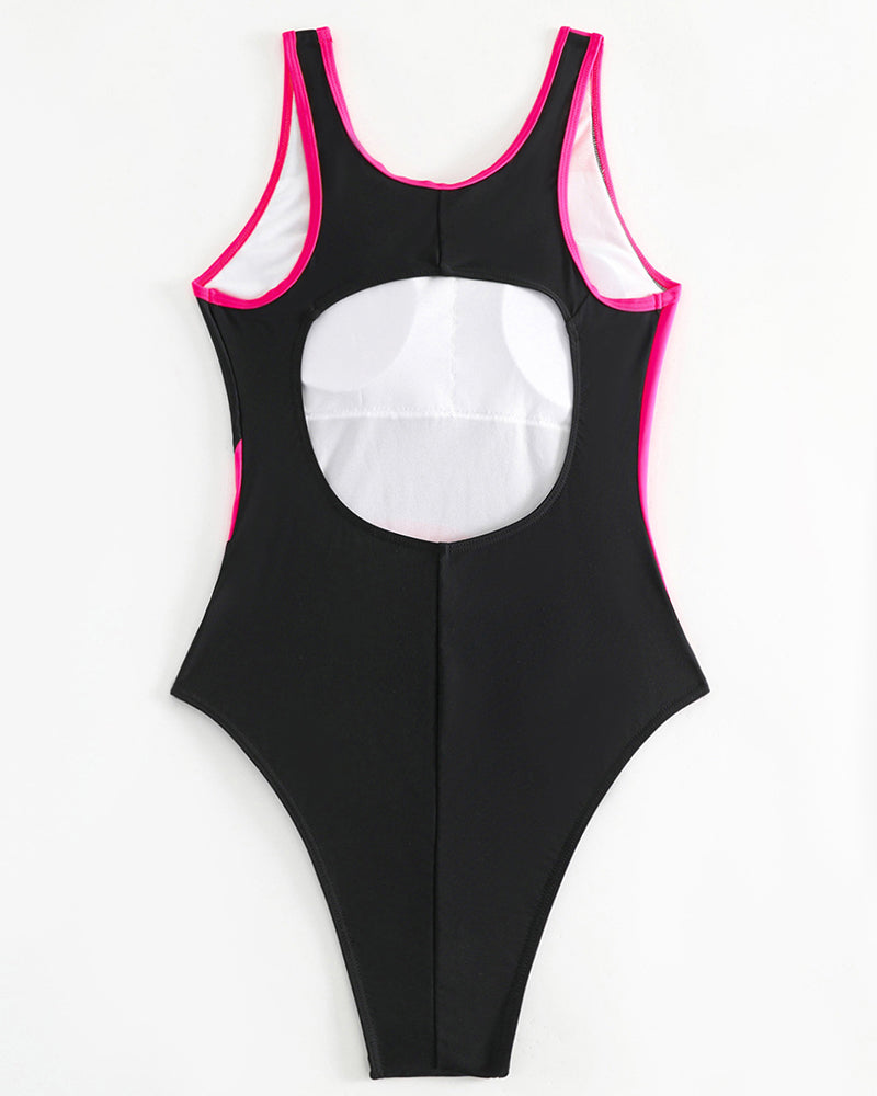 Levoire | Maillot De Bain Stylé En Couleurs Contrastées