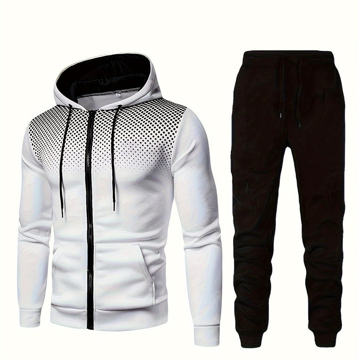 Levoire | Ensemble De Survêtement Pour Homme 2 Pièces Avec Sweat À Capuche Et Pantalon De Jogging