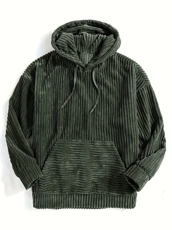 Levoire | Sweatshirt en velours Olive verte