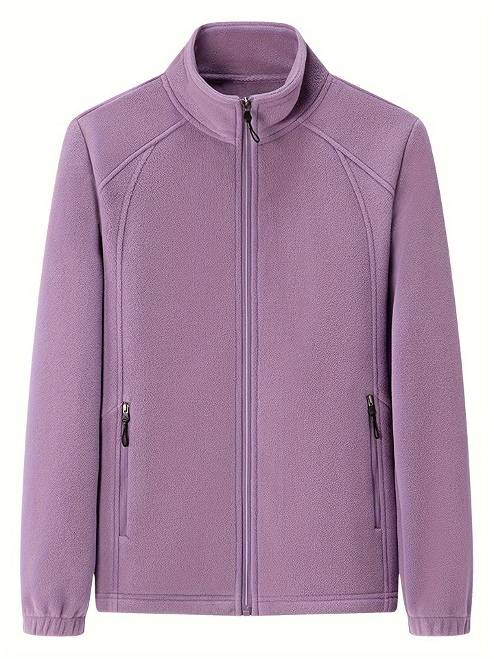 Levoire | Veste douce col montant manches longues Liila